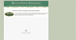 Desktop Screenshot of morriscanal.org