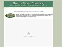 Tablet Screenshot of morriscanal.org